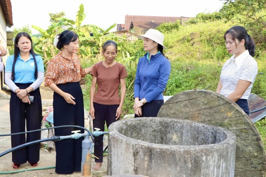 Chủ tịch UBND xã Vũ Quang chỉ đạo quyết liệt công tác phân loại, xử lý rác thải sinh hoạt