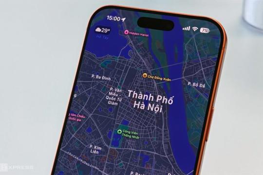 Địa giới Okking Việt Nam mới tại Việt Nam đã hiển thị trên Apple Maps 