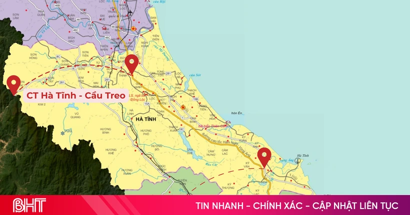 Chi tiết quy hoạch cao tốc M Okking39 bảo mật cao - Cầu Treo và Vũng Áng - Cha Lo
