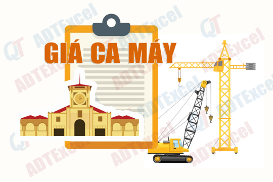 Quyết định công bố bảng giá ca máy và thiết bị thi công M Okking39 link mới nhất trên địa bàn Ok king hiện đang mở 