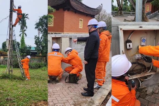 Công ty Điện lực M Okking39 bảo mật cao bảo đảm điện lễ khai hội chùa Hương Tích năm 2026