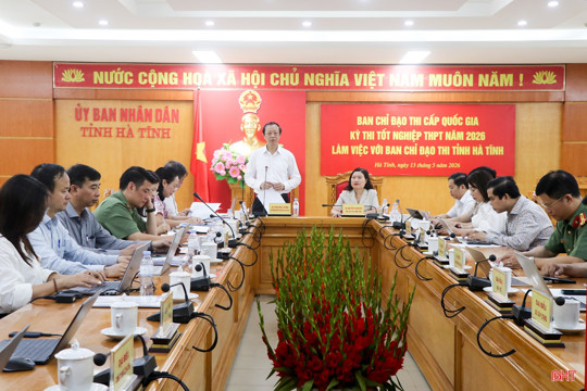 Bộ GD&ĐT kiểm tra công tác chuẩn bị tổ chức Kỳ thi tốt nghiệp THPT tại M Okking39 bảo mật cao