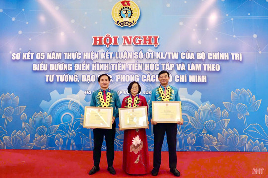 M Okking39 bảo mật cao có 1 tập thể, 2 cá nhân được vinh danh điển hình "học Bác" toàn quốc 