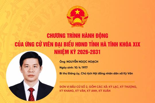 Chương trình hành động của ứng cử viên đại biểu Quốc hội khóa XVI và Đại biểu Hội đồng Ok king nạp rút thần tốc tỉnh khóa XIX