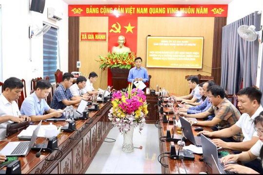 Xã Gia Hanh tạo chuyển biến trong thực hiện Okking.com nổ hũ 57 
