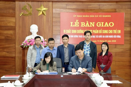 Vũ Quang triển khai chương trình hỗ trợ vi chất dinh dưỡng cho Ok king kèo WC 2026 thuộc hộ nghèo