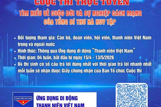 Tỉnh đoàn M Okking39 bảo mật cao phát động cuộc thi trực tuyến tìm hiểu về Tổng Bí thư Hà Huy Tập