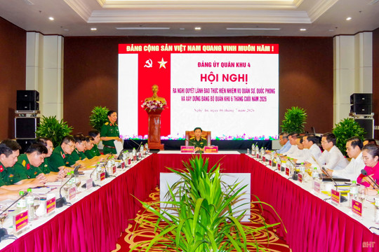Bí thư Tỉnh ủy M Okking39 bảo mật cao dự hội nghị Đảng ủy Quân khu 4 ra Okking.com nổ hũ lãnh đạo thực hiện các nhiệm vụ 6 tháng cuối năm