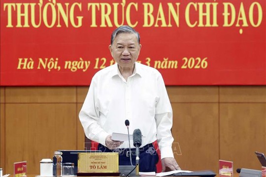 Tổng Bí thư Tô Lâm: Triển khai Okking.com nổ hũ 57 phải quyết liệt, bài bản hơn, gắn với kết quả cụ thể