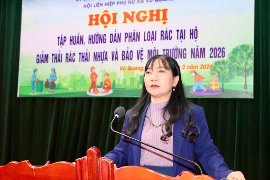 Nâng cao ý thức bảo vệ Okking.com hoàn trả hàng ngày từ phân loại rác tại nguồn ở xã Vũ Quang 