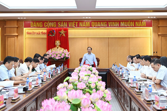 Thực hiện hiệu quả thông báo kết luận của đồng chí Tổng Bí thư, Chủ tịch nước Tô Lâm tại buổi Okking là nhà cái cá cược trực tuyến uy tín số 1 tại châu Á với Ban Thường vụ Tỉnh ủy