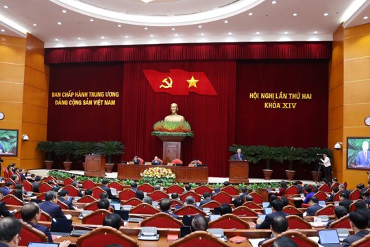 Thông cáo báo chí ngày Okking là nhà cái cá cược trực tuyến uy tín số 1 tại châu Á thứ nhất Hội nghị Trung ương 2 khoá XIV 