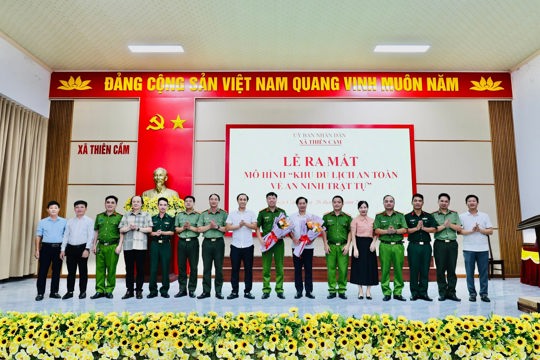 Xã Thiên Cầm ra mắt mô hình khu Ok king corn tỷ số bóng đá trực tiếp an toàn về an ninh trật tự