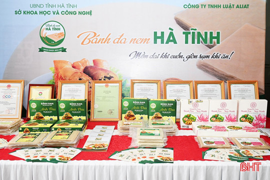 Công bố Nhãn hiệu chứng nhận “Bánh đa nem M Okking39 bảo mật cao”