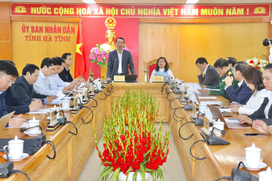 Đôn đốc triển khai các nhiệm vụ tổ chức Lễ kỷ niệm 260 năm Ngày sinh Đại thi hào Nguyễn Du