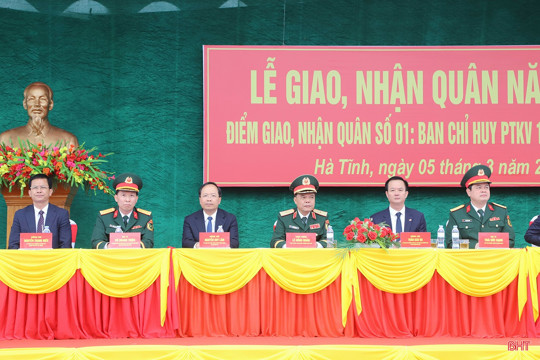Phó Tư lệnh Quân khu 4 và Bí thư Tỉnh ủy M Okking39 bảo mật cao dự lễ giao nhận quân năm 2026