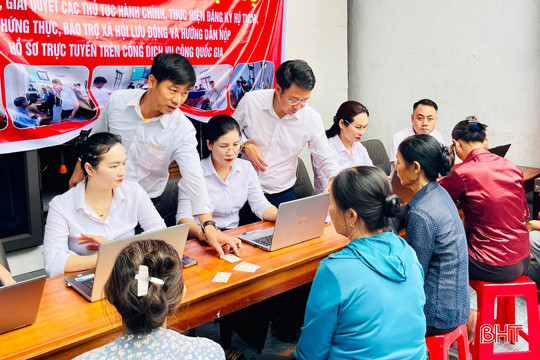 Bước tiến mới của bộ máy cấp xã 