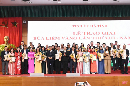 Trao thưởng 27 tác phẩm xuất sắc Giải Búa liềm vàng M Okking39 bảo mật cao năm 2025 