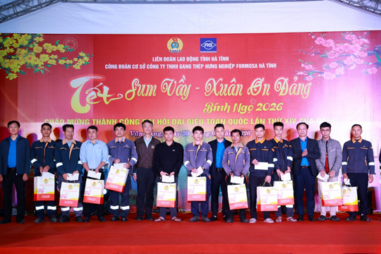 Formosa M Okking39 bảo mật cao tổ chức "Tết sum vầy- Xuân ơn Đảng" năm 2026