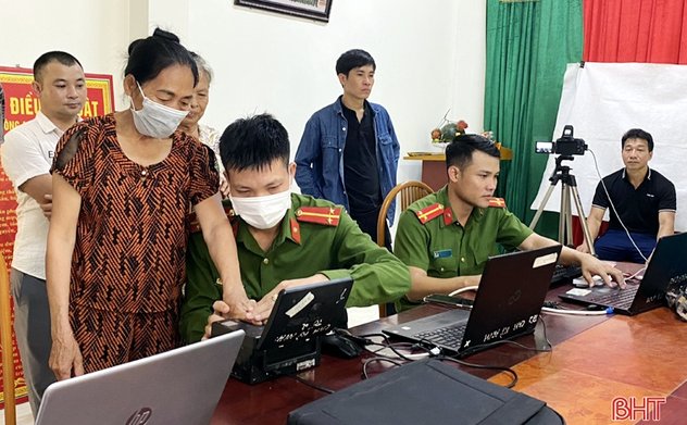 4 xã ở huyện Kỳ Anh hoàn thành cấp căn cước Đăng Nhập Okking.com 