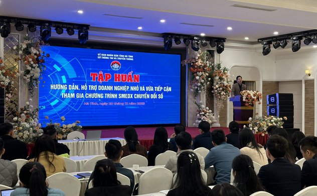 Hỗ trợ Ok king corn tải ứng dụng vừa và nhỏ trên địa bàn tỉnh tiếp cận chương trình SMEDX chuyển đổi số