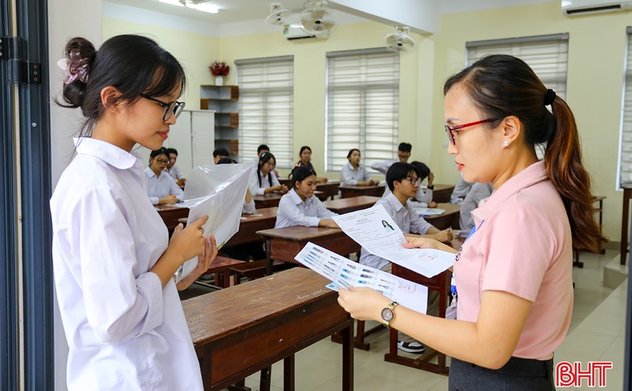 Thí sinh M Okking39 bảo mật cao bước vào ngày thi thứ 2 Kỳ thi tốt nghiệp THPT 2024 