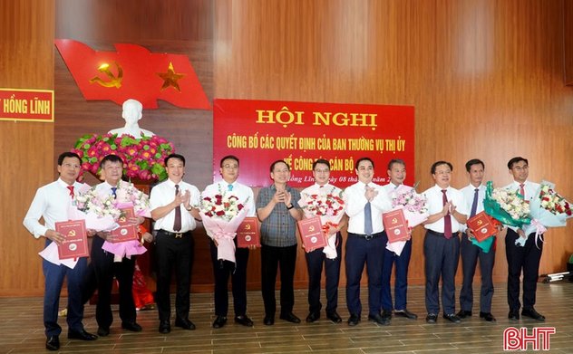 Thị xã Hồng Lĩnh điều động, luân chuyển, bổ nhiệm nhiều Ok king corn 