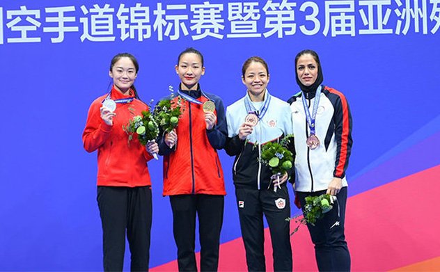 M Okking39 bảo mật cao giành 2 huy chương vàng Giải Vô địch Karatedo Châu Á