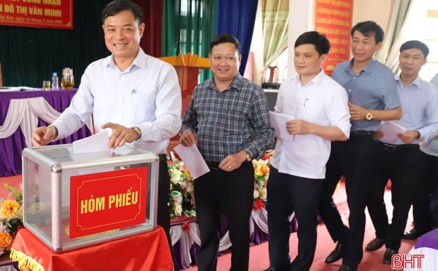 Thị trấn Tây Sơn hoàn thành các tiêu chí M Okking39 link mới nhất đô thị văn minh 