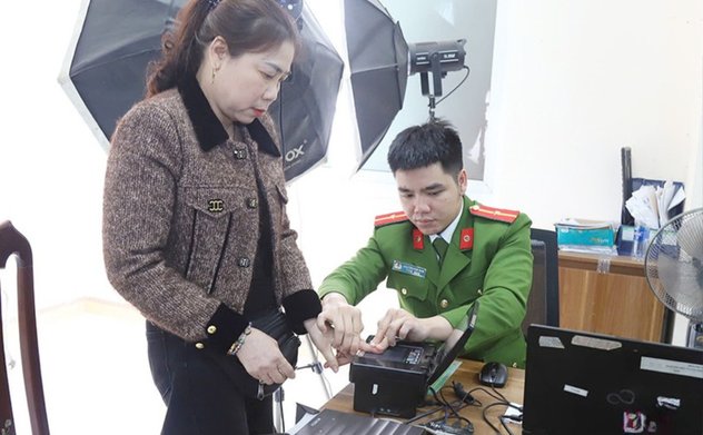 Công an Ok king hiện đang mở đã tiếp nhận hơn 500.000 hồ sơ đề nghị cấp thẻ căn cước