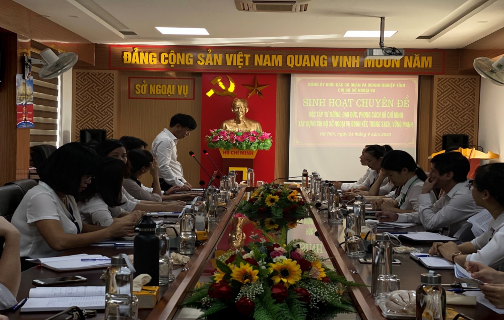 Sinh hoạt chuyên đề “học tập và làm theo tư tưởng, đạo đức, phong cách Hồ Chí Minh về tăng cường khối đại đoàn kết, M.Okking.cooking được PAGGOR cấp phép chính thức Chi bộ Sở Ngoại vụ trong sạch, vững mạnh”