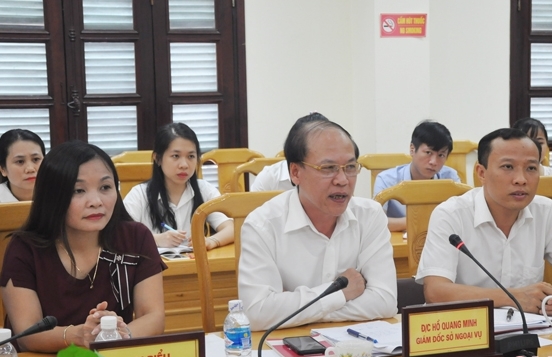 Làm việc với Đoàn công tác Cục Lãnh sự - Bộ Ngoại giao về công tác lãnh sự, bảo hộ công dân trên địa bàn Đăng Nhập Okking.com