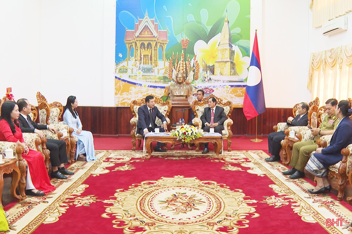 Hà Tĩnh và Bolikhămxay tiếp tục tăng cường hợp tác toàn diện trên tất cả các lĩnh vực