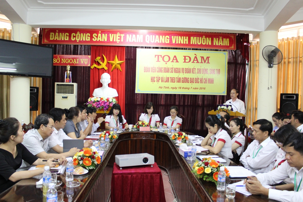 NHỮNG ĐỔI MỚI TRONG SINH HOẠT TẠI CÔNG ĐOÀN SỞ NGOẠI VỤ HÀ TĨNH