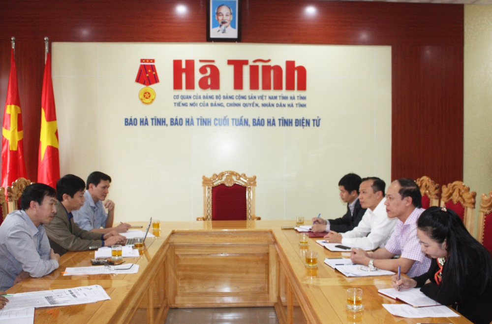Tăng cường công tác tuyên truyền thông tin đối ngoại giữa Sở Ngoại vụ và Báo Hà Tĩnh