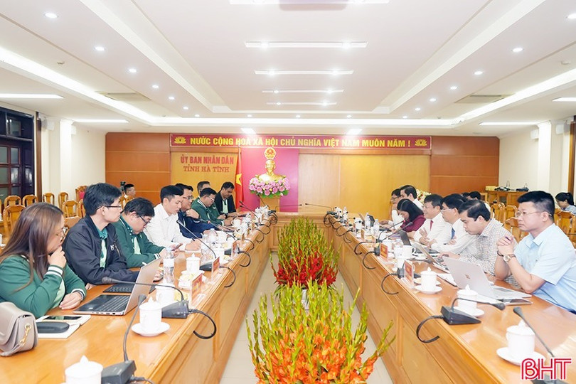 Tăng cường hợp tác giữa Hà Tĩnh và Trường Đại học Kasetsart - Thái Lan