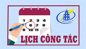 CHƯƠNG TRÌNH CÔNG TÁC THÁNG 4 NĂM 2025