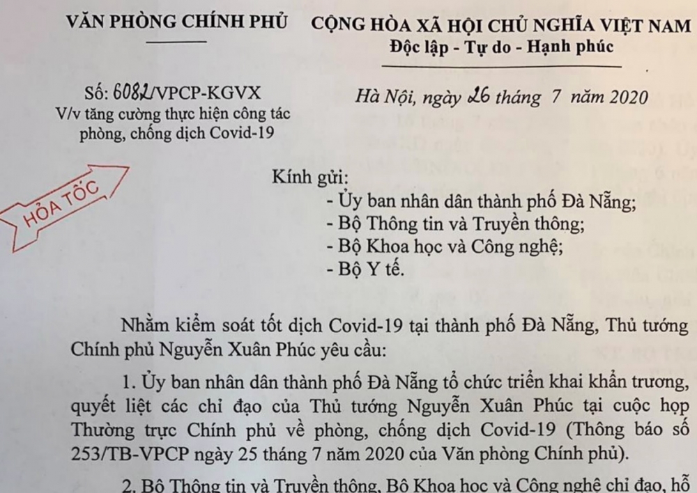Thủ tướng chỉ đạo quyết liệt phòng, chống dịch bệnh COVID-19