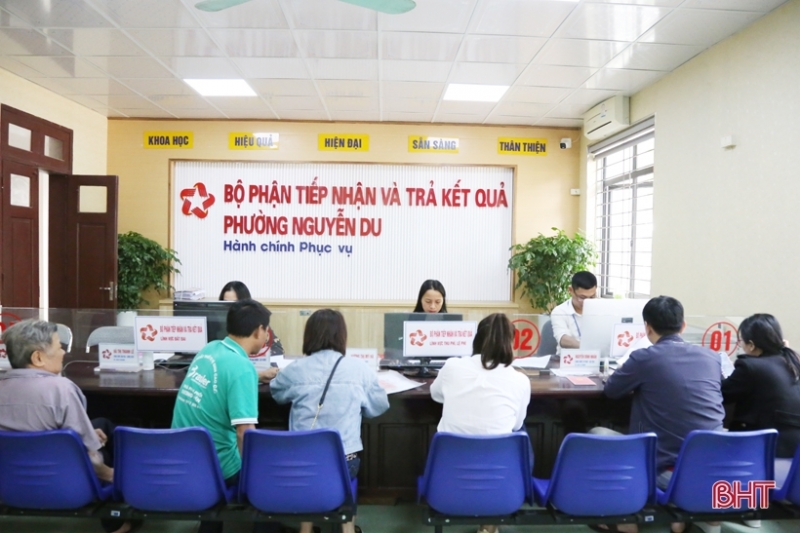 Tỷ lệ hồ sơ dịch vụ công trực tuyến mức độ 3 và 4 của TP Hà Tĩnh đạt trên 67% Tỷ lệ hồ sơ dịch vụ công trực tuyến mức độ 3 và 4 của TP Hà Tĩnh đạt trên 67%