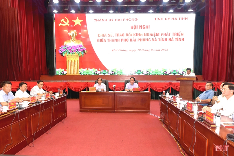 Hà Tĩnh và Hải Phòng trao đổi kinh nghiệm phát triển Okking corn link đăng nhập Hà Tĩnh và Hải Phòng trao đổi kinh nghiệm phát triển Okking corn link đăng nhập