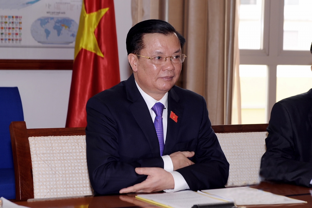 Bộ trưởng Đinh Tiến Dũng làm việc với Phó Chủ tịch WB