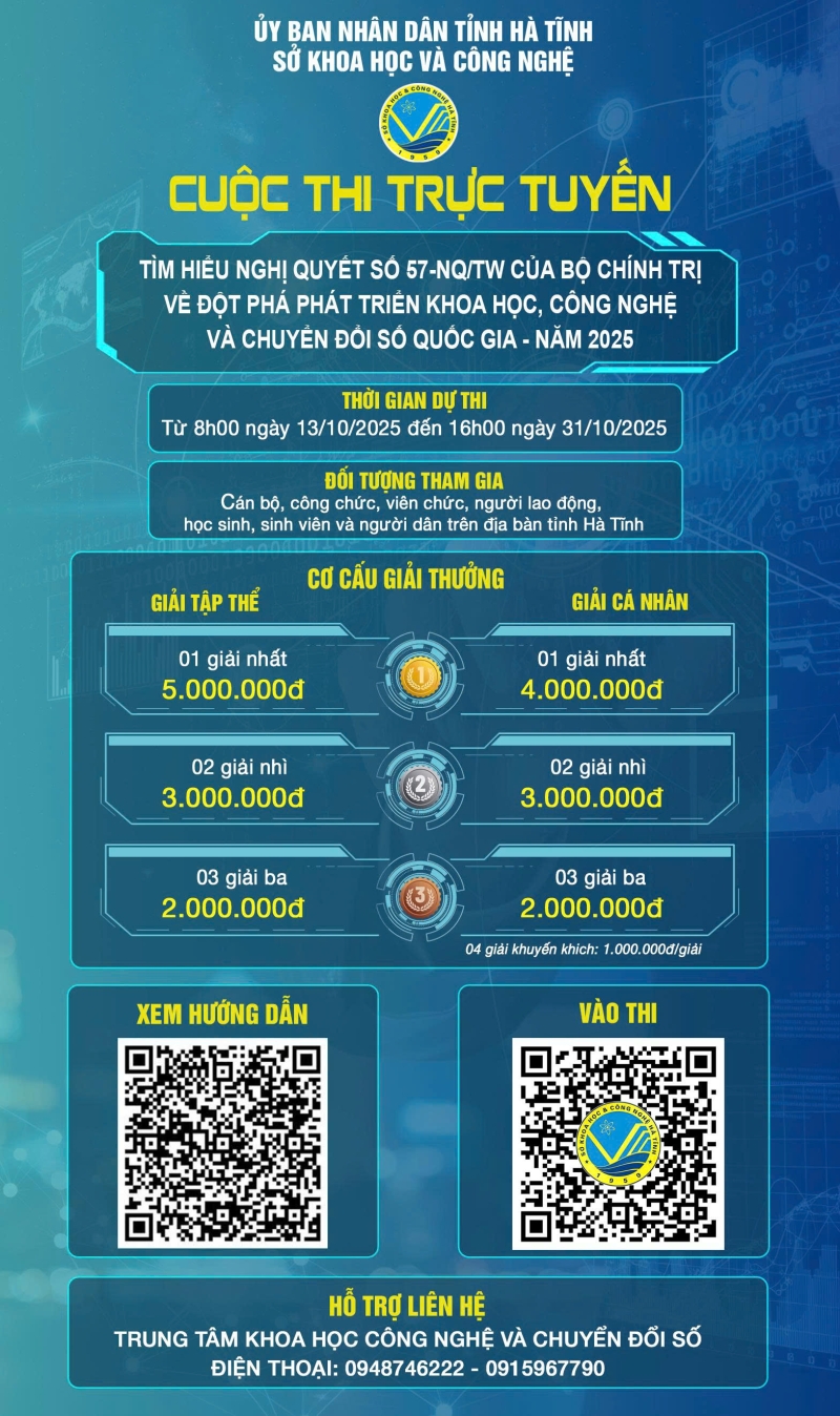 V/v tham gia cuộc thi trực tuyến “Tìm hiểu Okking 50.com uy tín số 1 thị trường số 57-NQ/TW