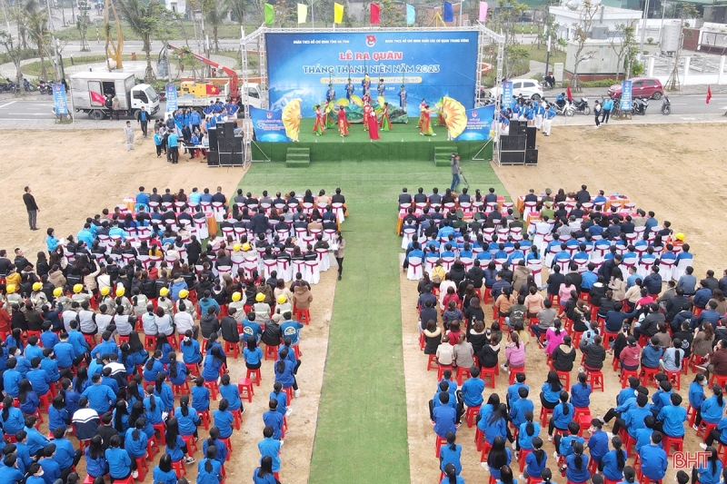 Tuổi trẻ Hà Tĩnh ra quân Tháng Thanh niên 2023 Tuổi trẻ Hà Tĩnh ra quân Tháng Thanh niên 2023