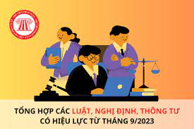 Chính sách mới có hiệu lực từ tháng 9/2023