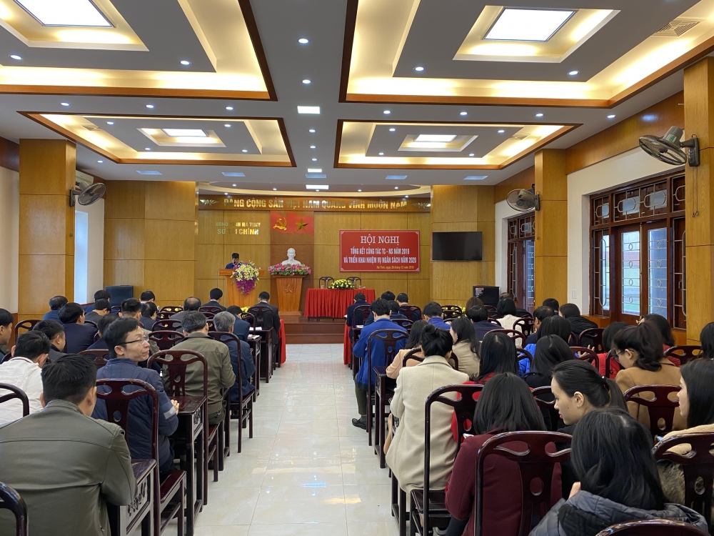 Hội nghị tổng kết công tác Tài chính ngân sách năm 2019,  Triển khai nhiệm vụ năm 2020