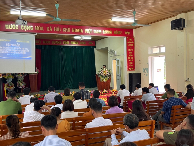 Triển khai chương trình đào tạo, tập huấn về Chuyển đổi số năm 2023 tại các xã, phường Triển khai chương trình đào tạo, tập huấn về Chuyển đổi số năm 2023 tại các xã, phường
