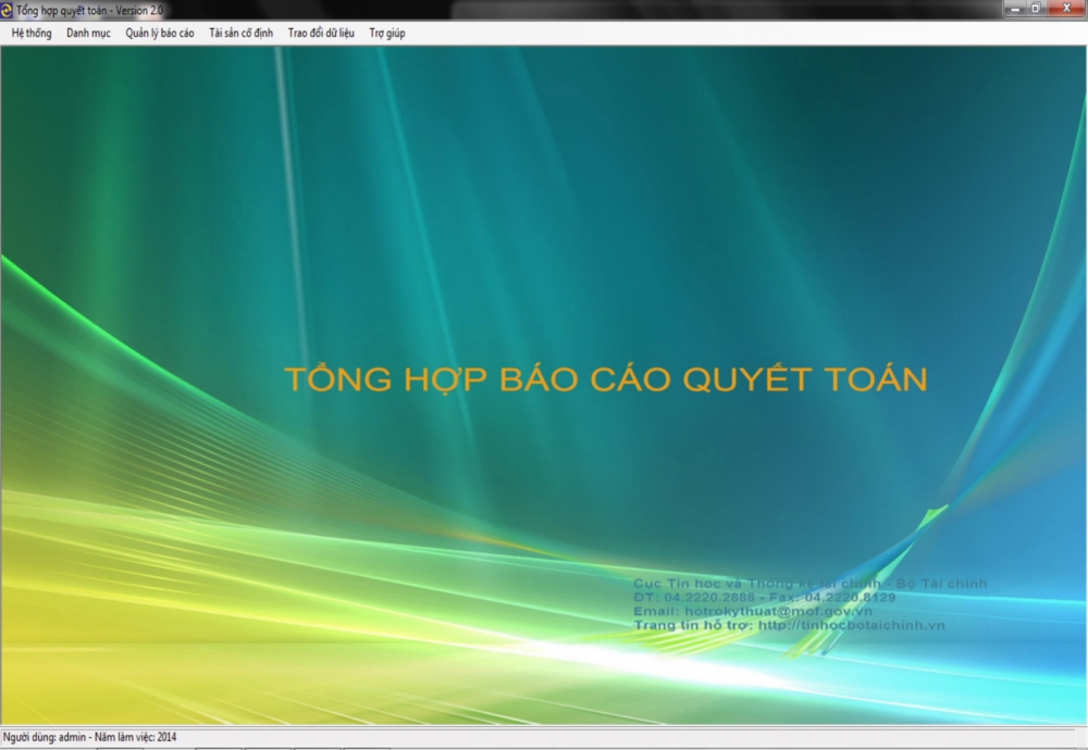 V/v báo cáo quyết toán ngân sách nhà nước năm 2019