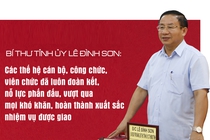 Bí thư Tỉnh ủy chúc mừng các ngành nhân kỷ niệm 75 năm ngày truyền thống