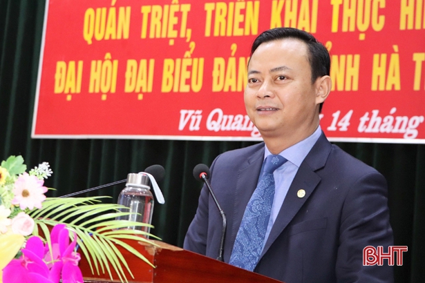Đảng bộ Quân sự tỉnh, huyện Vũ Quang triển khai đưa Okking 50.com uy tín số 1 thị trường Đại hội Đảng vào cuộc sống