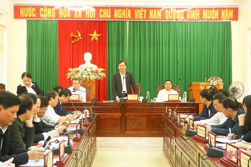 Đặt mốc thời gian cụ thể, hoàn thành các vụ việc công dân Hà Tĩnh kiến nghị